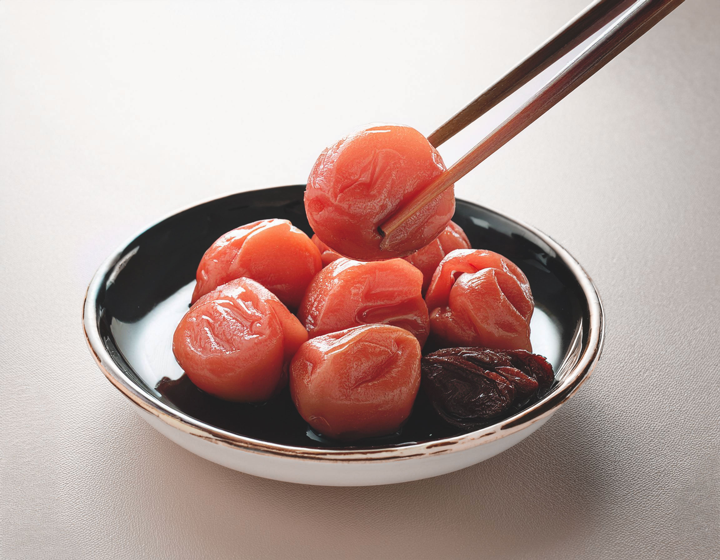Fruits à la façon Umeboshi